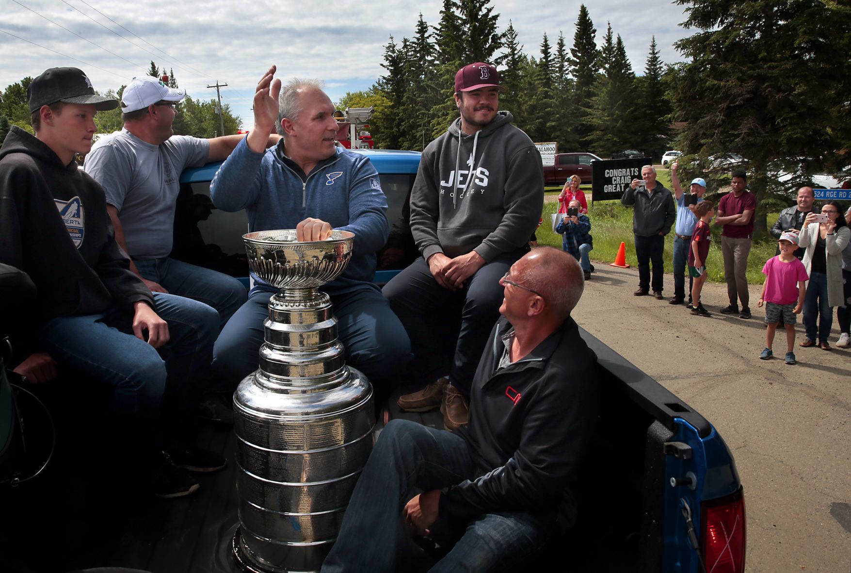 The road to Calahoo welcomes the Stanley Cup